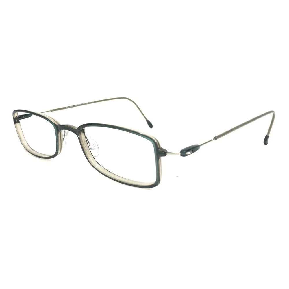 Silhouette Eyeglasses Frames SPX 2820 40 6055 Clear Grey Rectangular 49-20-140